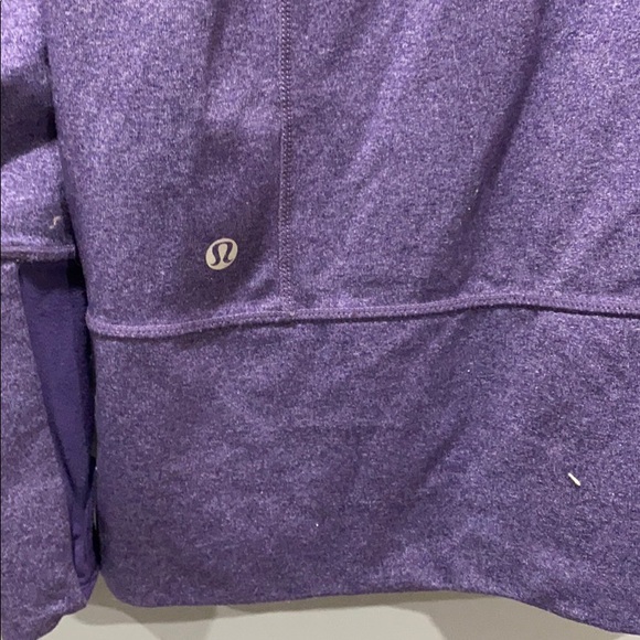 Lululemon Purple zipup. - Picture 4 of 6